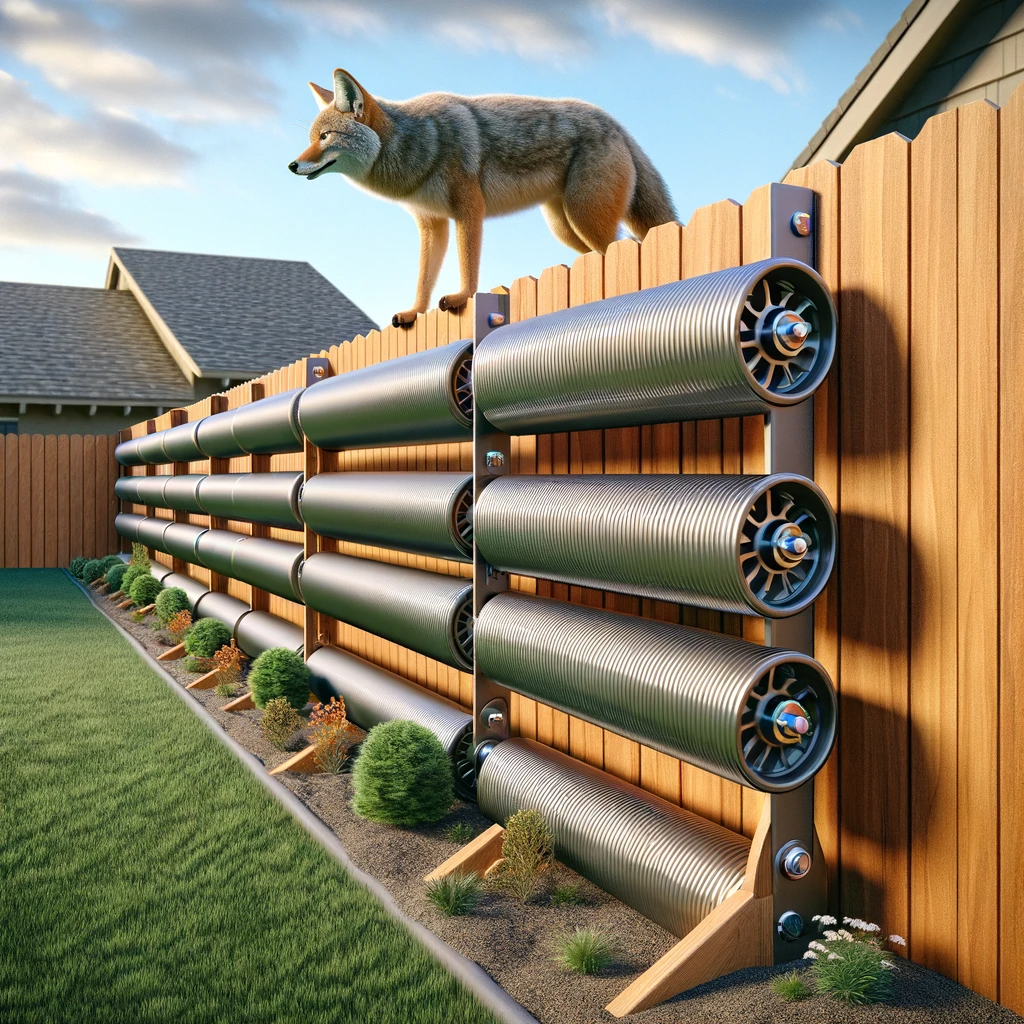Cat proof garden clearance rollers
