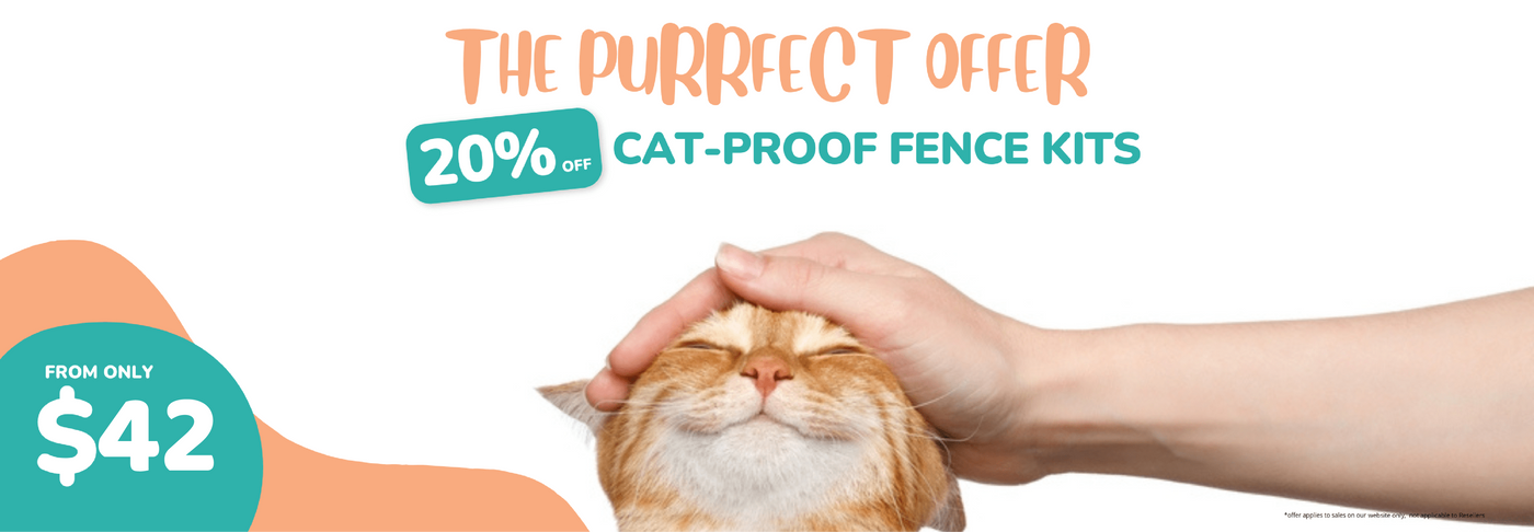 cat proof fence kit sale