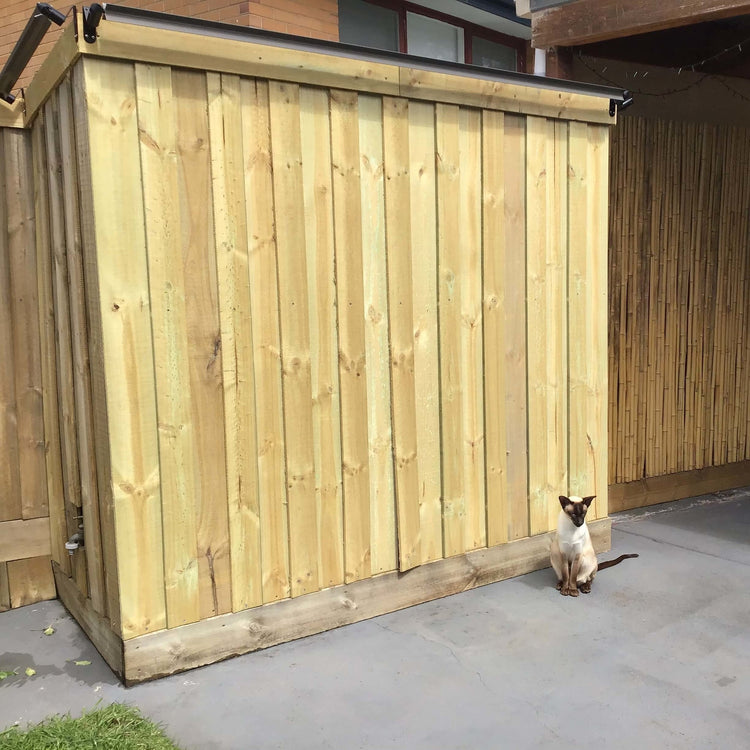 Completed Oscillot fence installation