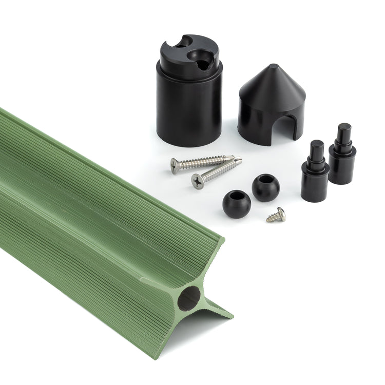 Rivergum colored Oscillot fence components