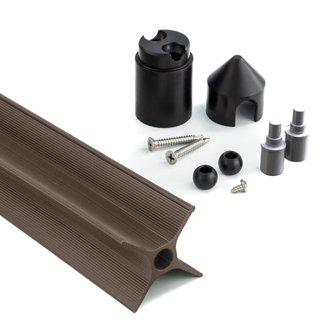 Banyan Brown  120 feet coyote proof roller fence kit by Oscillot
